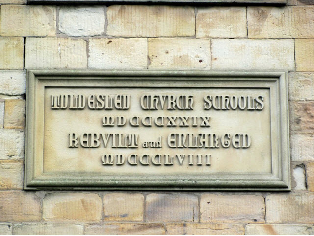 Stone built portion of St Georges School